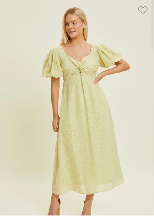 Pistachio Dress