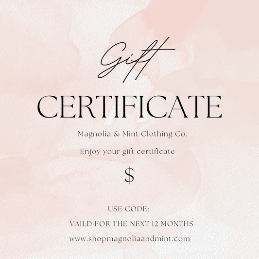 Magnolia & Mint Gift Card